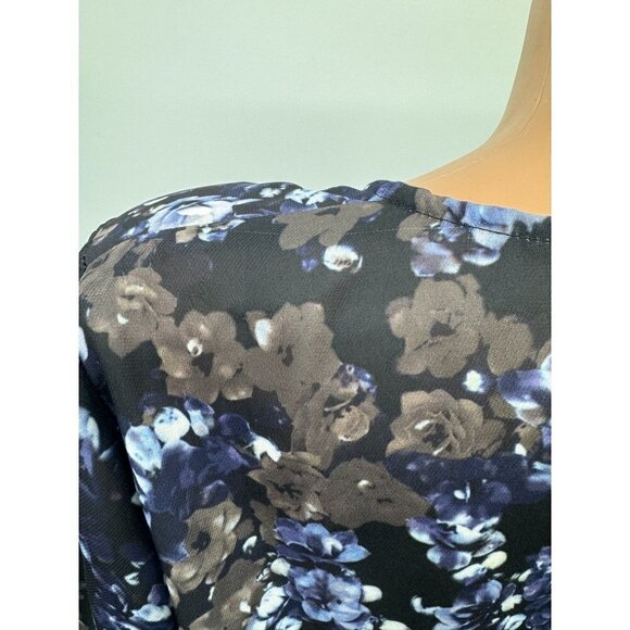 Parker Blue Bonnet Asymmetrical Dress NWT - Picture 6 of 8